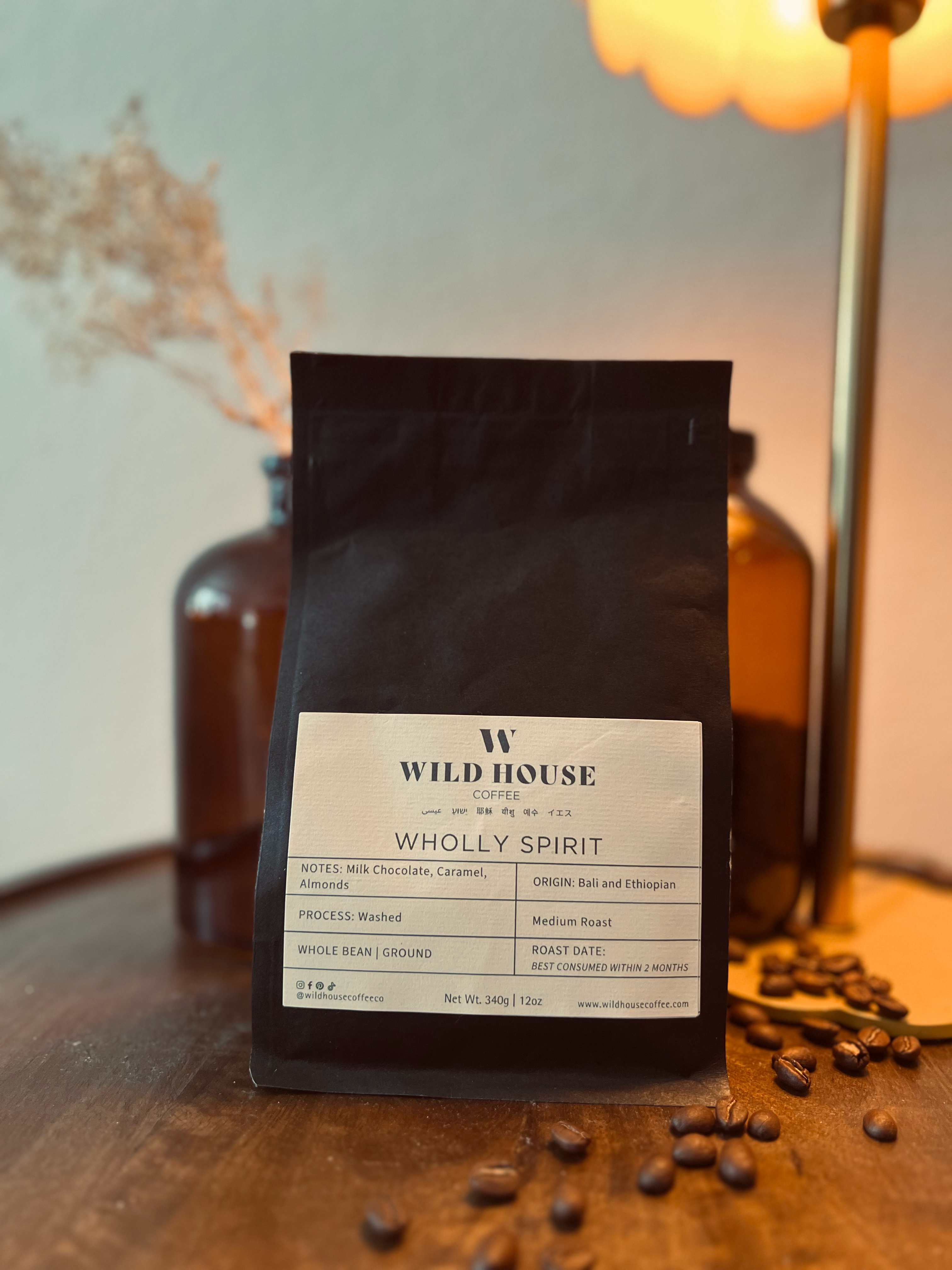 WHOLLY SPIRIT | MEDIUM ROAST – Wild House Coffee