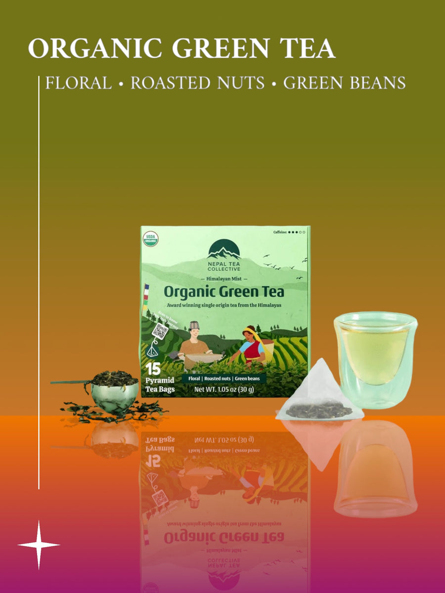 Himalayan Mist (Special Green Tea) - 15 Pyramid Tea Bags