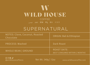 SUPERNATURAL - DARK ROAST - ORGANIC Bali + Ethiopian